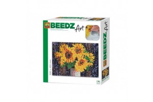SES BEEDZ Art – Vasalható gyöngy: Napraforgók (30×40 cm)