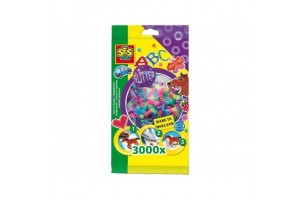 Csillogó vasalható gyöngy készlet 3000 db (00774)