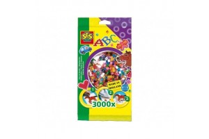 SES vasalható gyöngy 3000 db - szivárvány színek