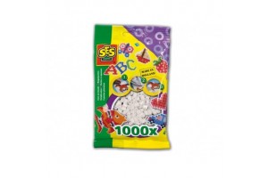 SES fehér vasalható gyöngy 1000 db