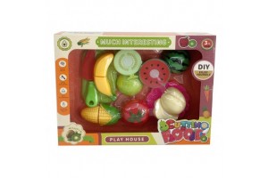 Vágható gyümölcs- és zöldségkészlet, 14 db