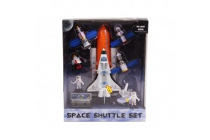 Űrsikló játékkészlet figurákkal és kiegészítőkkel