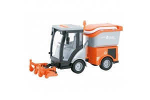 Utcatakarító játékautó - fény és hangjelzéssel