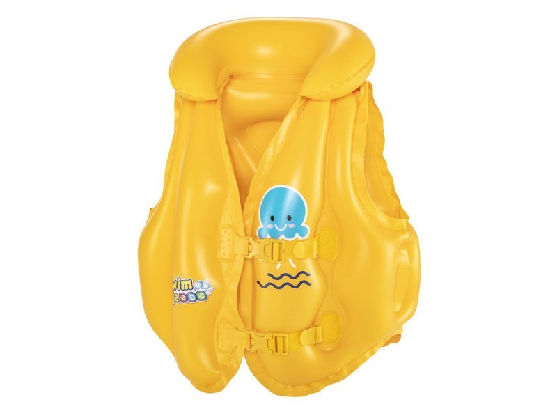 Bestway 32034 gyerek úszómellény, sárga, 51 x 46 cm