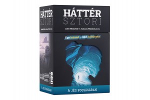 Háttérsztori – A jég fogságában társasjáték doboza