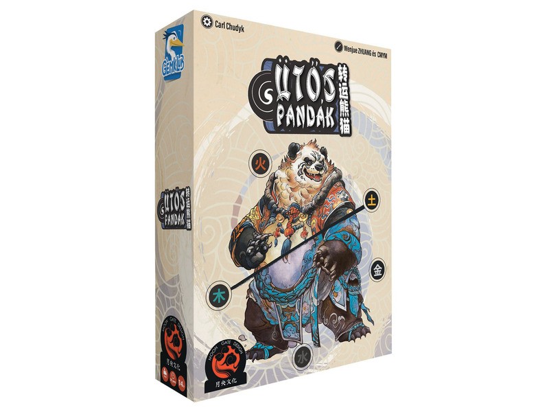 Ütős pandák kártya – pörgős taktikai kártyajáték