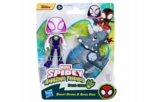 Spidey és barátai dínós szuperhős figura