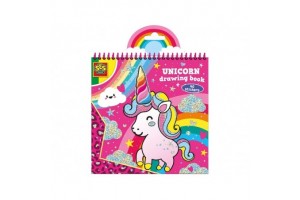 SES Unikornis színező borító – matricákkal
