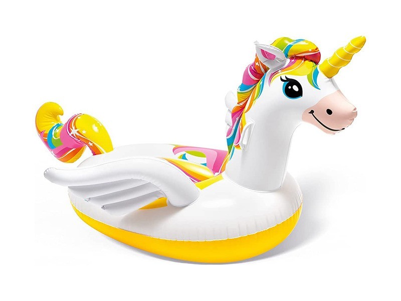 Intex unikornis felfújható lovagló 201 x 140 x 97 cm