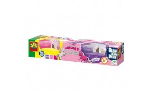 SES Unikornis gyurma 4x90g – színes készlet