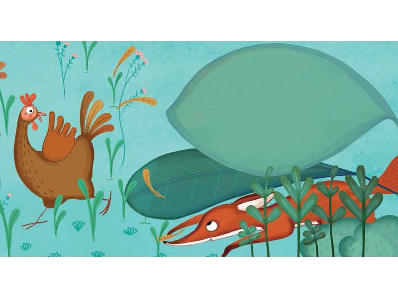 Félperces mondókák — illusztráció: Megyeri Annamária