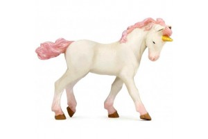 Papo unikornis 39078 - hófehér, rózsaszín sörény