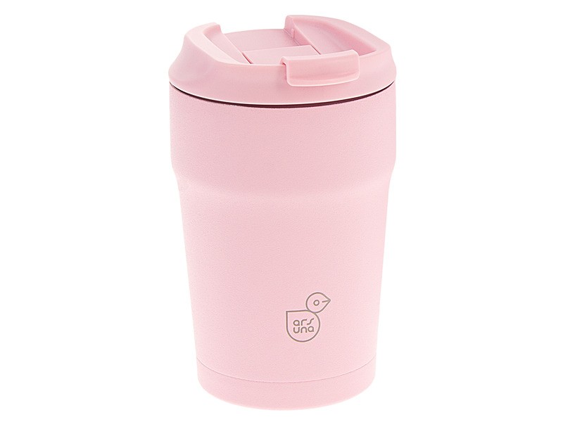 Thermo bögre 350 ml - rózsaszín