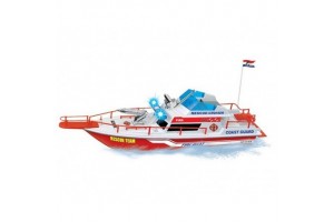 Tűzoltósági elemes motorcsónak - 45 cm