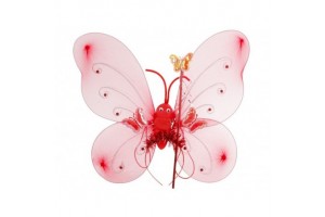 Tündérszárny készlet: szárny, fejdísz és varázspálca