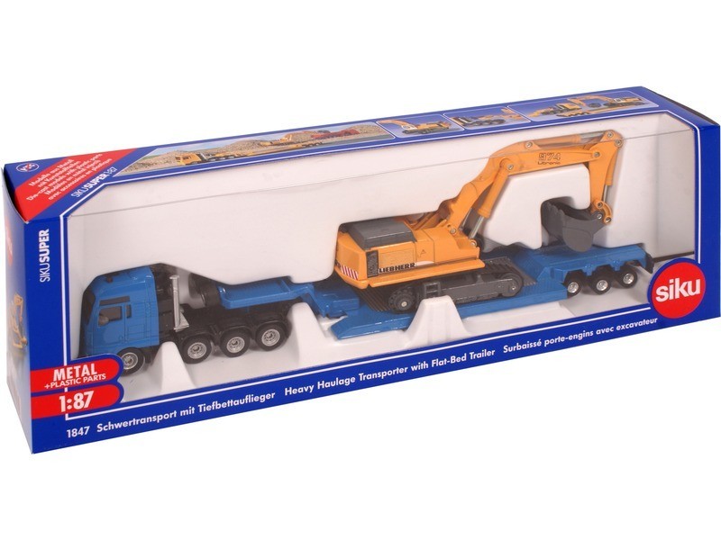 SIKU MAN tréler Liebherr 1:87 (1847)