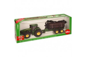 SIKU John Deere rönkszállító traktor 1:50 - 8430