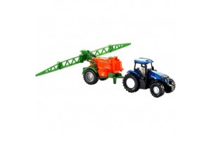 SIKU New Holland T8 traktor és Amazon permetező 1:87