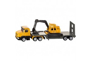 SIKU Scania kamion és lánctalpas markoló 1:87