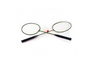 Tollasütő készlet fa nyélű ütőkkel és műanyag labdával