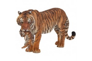 Papo nőstény tigris kölykével (50118)