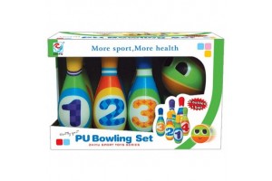 Teke szett 19 cm - puha szivacsos bábuk és labda