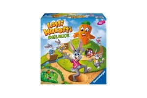 Ravensburger Lotti Karotti Deluxe társasjáték doboz és figurák