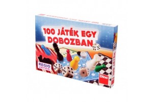 Dino 100 játék társasjáték-gyűjtemény - készlet