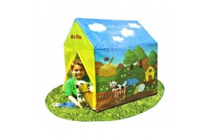 Farm mintás játszósátor - 95x72x10 cm