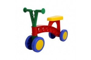 Színes futóbicikli (piros-kék-zöld) 07165