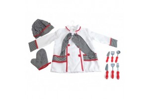 Séf jelmez – kabát és 7 tartozék kép