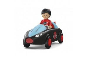 SIKU Sam Speedy - mozgatható figura járművel, hangok és fények