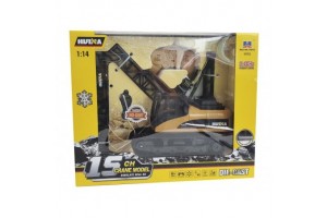 Huina 1:14 lánctalpas fém daru - távirányítós, akkus