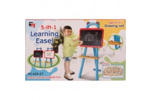 Háromlábú 3 az 1-ben mágneses rajztábla