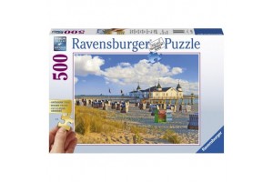 Ravensburger 500 db puzzle - Ahlbeck homokos strand