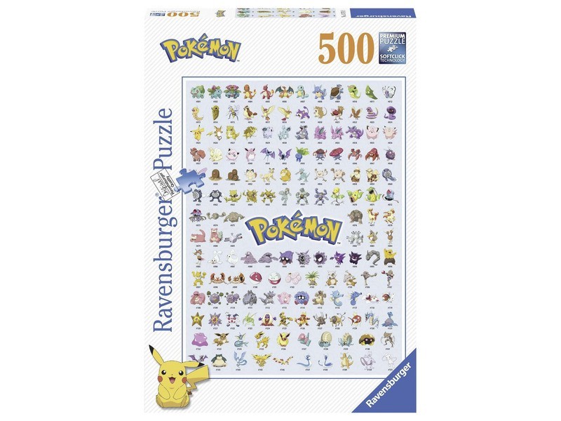 Puzzle 500 db – Pokémonok doboz