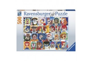 Ravensburger 500 db puzzle - Arcok