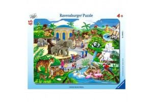 Állatkerti séta — 45 darabos puzzle