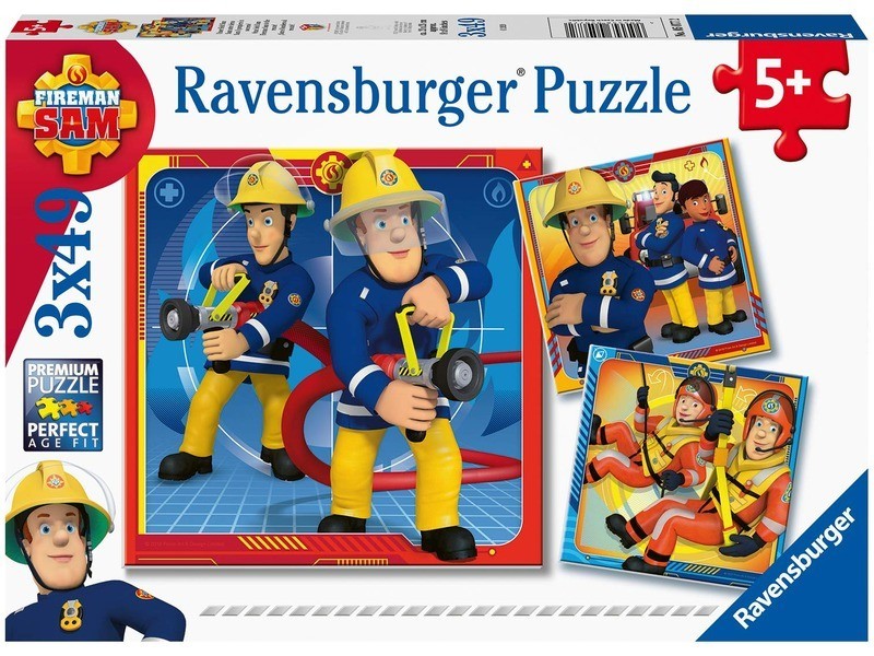 Ravensburger Sam a mi hősünk 3x49 db puzzle