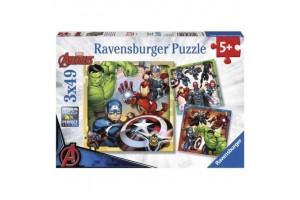 Ravensburger Marvel hősök puzzle (3x49 db)