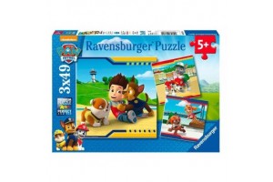 Mancs őrjárat 3 x 49 darabos Ravensburger puzzle
