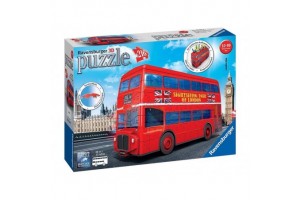 Ravensburger 3D London emeletes busz puzzle 216 db