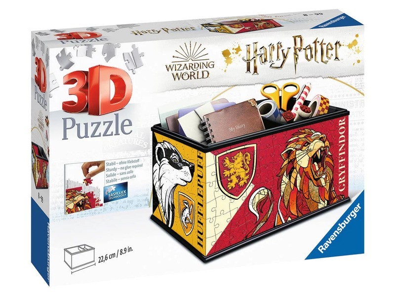 Harry Potter 3D puzzle 216 db - asztali tartó