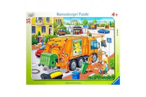 Ravensburger puzzle 35 db - Kukásautó képe
