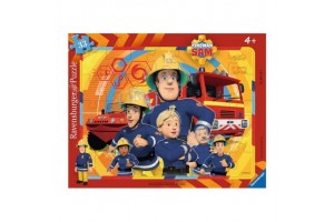 Puzzle 33 db - Tűzoltó Sam kép