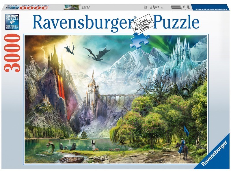 Ravensburger 3000 db - Sárkányok birodalma puzzle