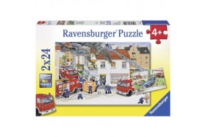 Puzzle 2x24 – Tűzoltás közben (08851)