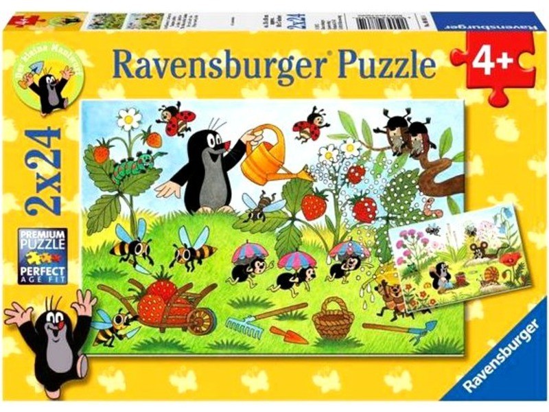 Ravensburger Kisvakond a kertben 2 x 24 kirakó