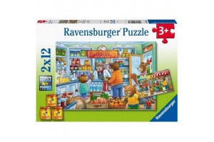 Puzzle 2x12 db - A boltban 05076 termékkép