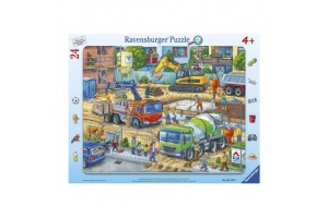 Puzzle 24 db - Építkezés (05142)